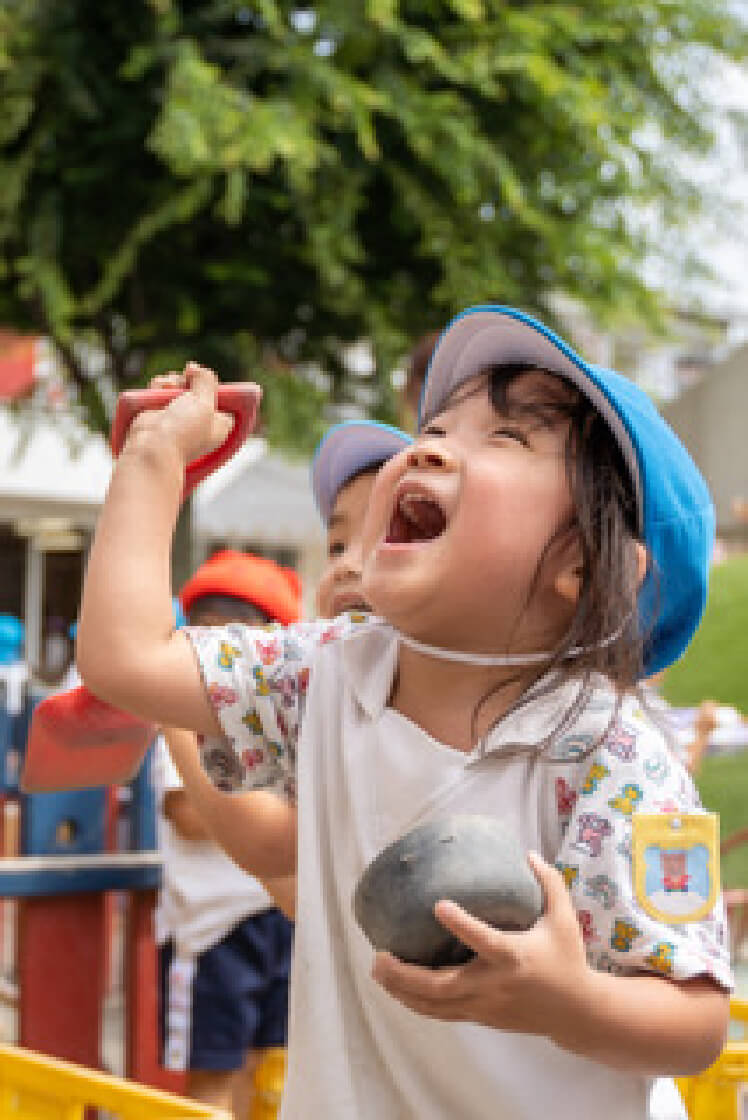 写真：元気な子